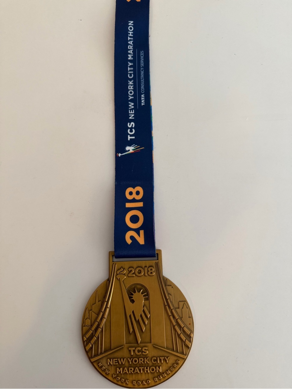 New York City Marathon 2108 Finishers Medal